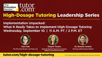 Video cover - Implementation Unpacked: What It Really Takes to Implement High-Dosage Tutoring