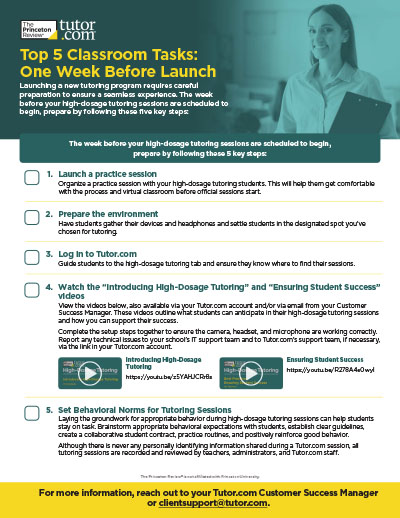 Pre-Launch Tasks - cover