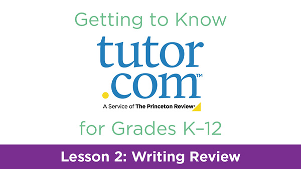 K&ndash;12 Lesson 2: Writing Review - cover
