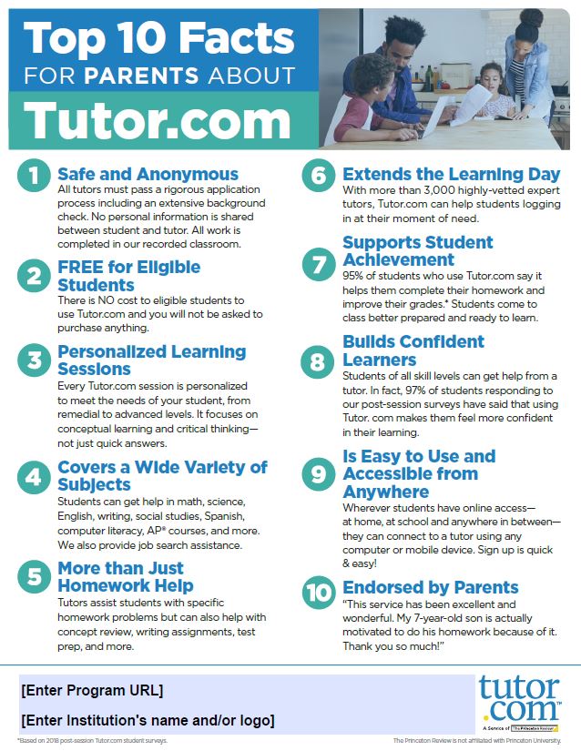 Top 10 Facts for Parents - pdf thumbnail